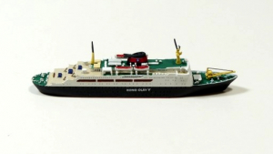 Ferry "Kong Olav V" (1 p.) DK 1968 Risawoleska Ri 75